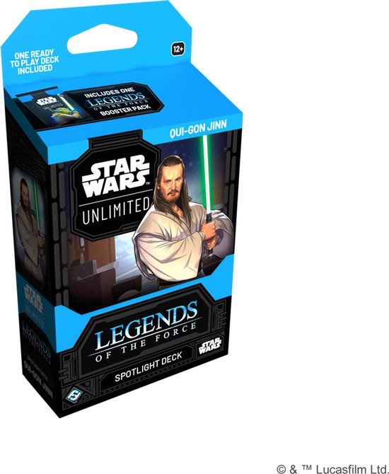 Star Wars Unlimited – Legends of the Force Deck: Qui-Gon Jinn