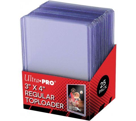 Ultra Pro Toploaders – Super Thick Transparant