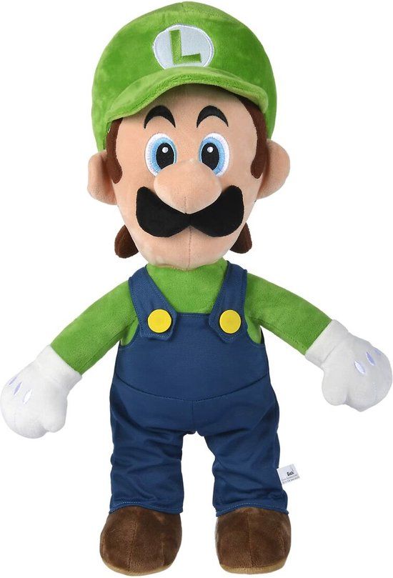 Luigi Pluche Knuffel 50 cm
