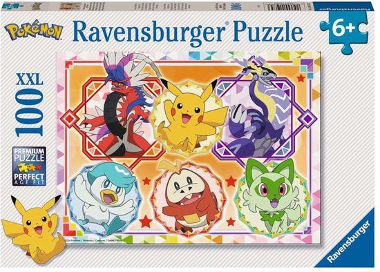Pokémon Scarlet &amp; Violet XXL Puzzle 100 pieces