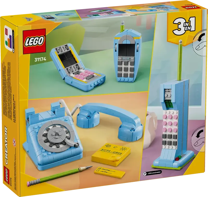 LEGO Creator 3in1 – Retro Phone