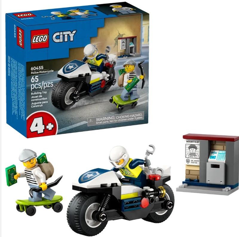 Lego City Police Motorcycle