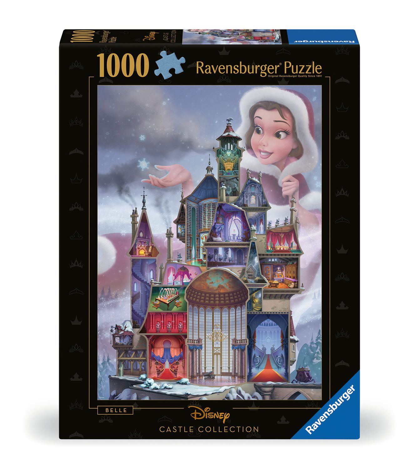 Disney Castles: Belle  - 1000 pieces puzzle