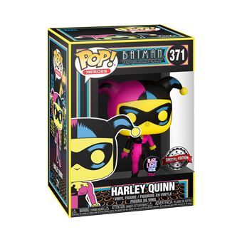 Funko Pop! Heroes DC – Harley Quinn Black Light (Exclusief)