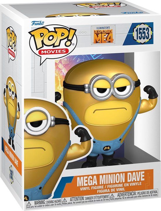 Funko Pop! Minions – Despicable Me 4: Mega Minion Dave