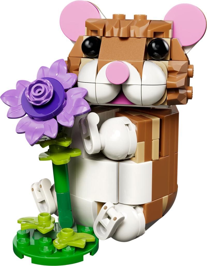 LEGO Creator Cute Hamster with Flower