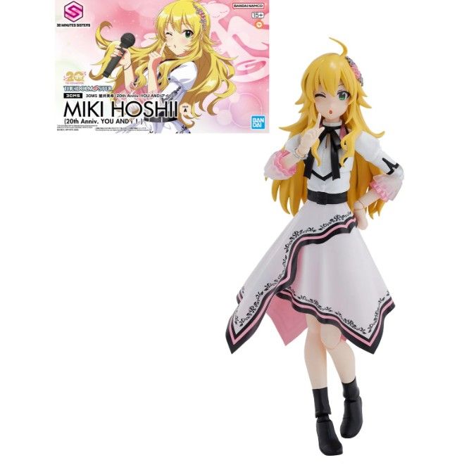 IDOL MASTER – 30MS Miki Hoshii (20th Anniversary YOU AND I!) – Model Kit