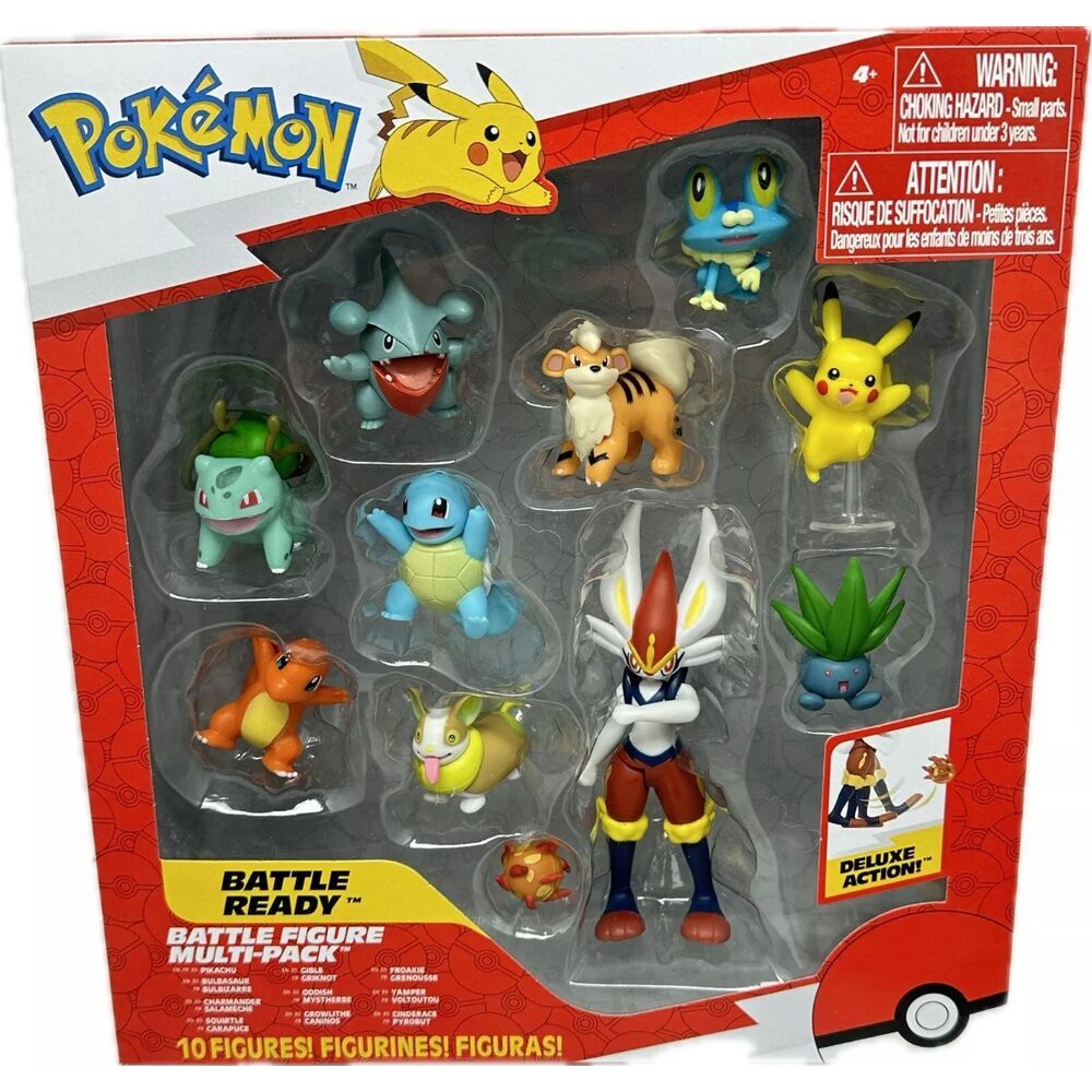 Pokémon – Battle Ready Pack 10 Figuren