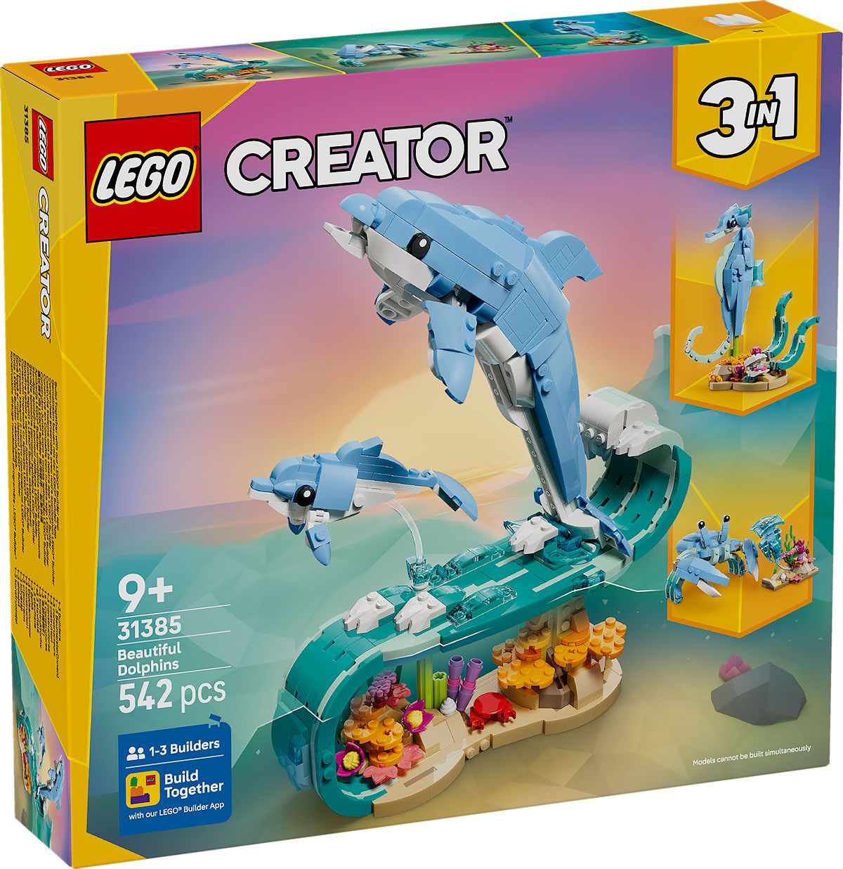 LEGO Creator Sea Creatures: Graceful Dolphins