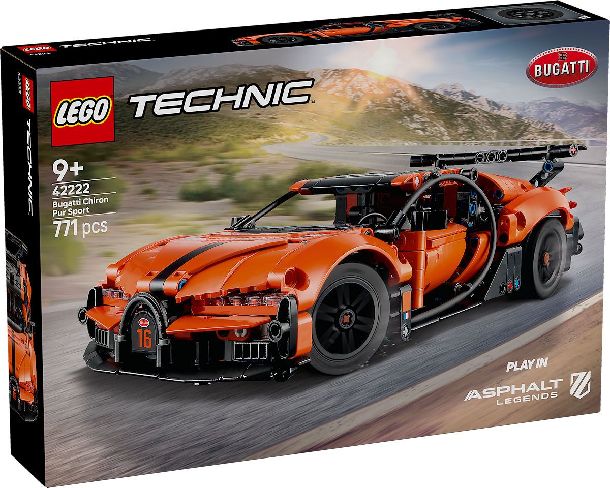 LEGO Technic Bugatti Chiron Pur Sport hypercar