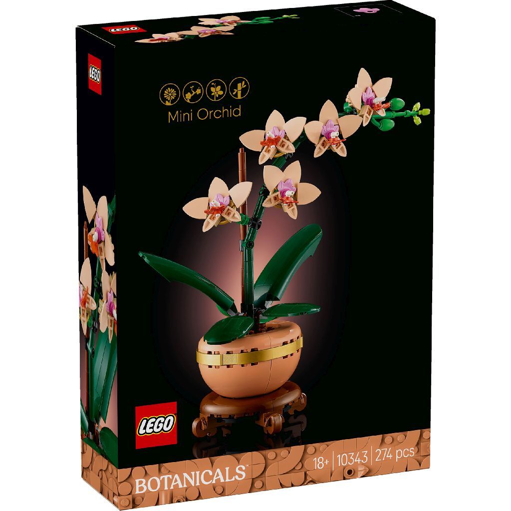 LEGO® 10343 Botanicals Mini Orchid.