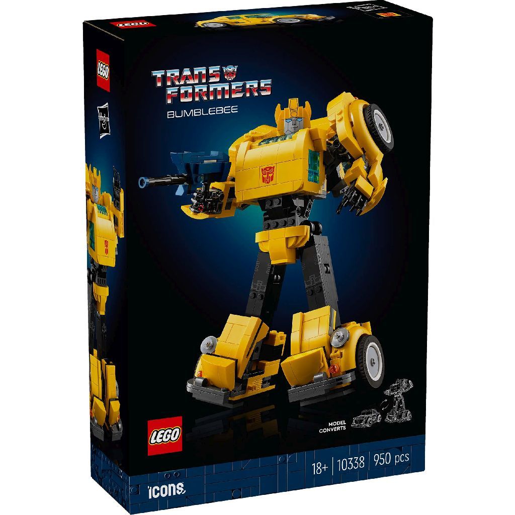 Lego 10338 Icons Transformers Bumblebee