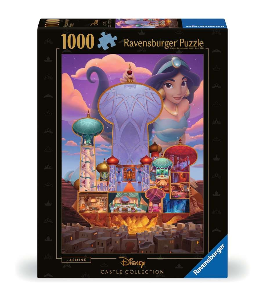 Disney Castles: Jasmine- 1000 pieces puzzle