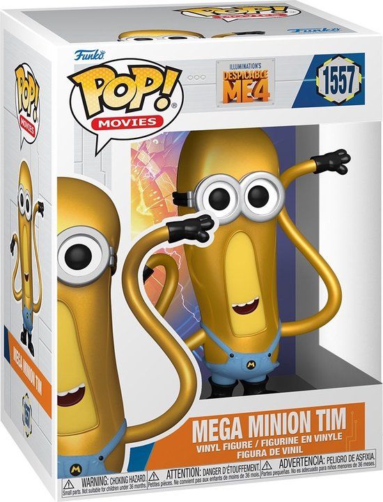 Funko Pop! Minions – Despicable Me 4: Mega Minion Tim