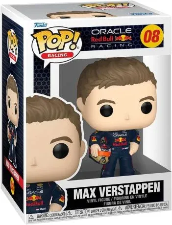 Funko POP! Racing – Max Verstappen met Helm #08