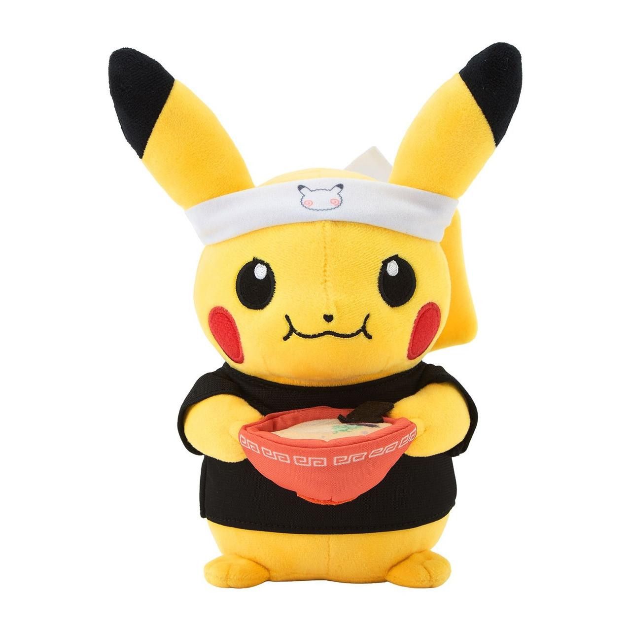 Original Plush Ramen Pikachu Pokemon Center Fukuoka