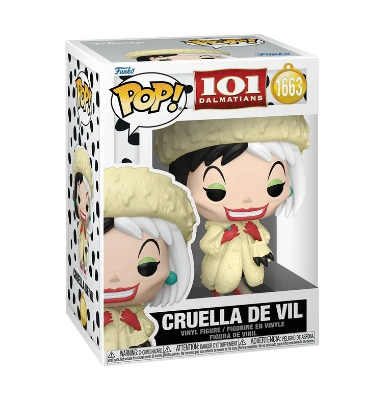 101 DALMATIANS - POP Disney N° 1663 - Cruella De Vil