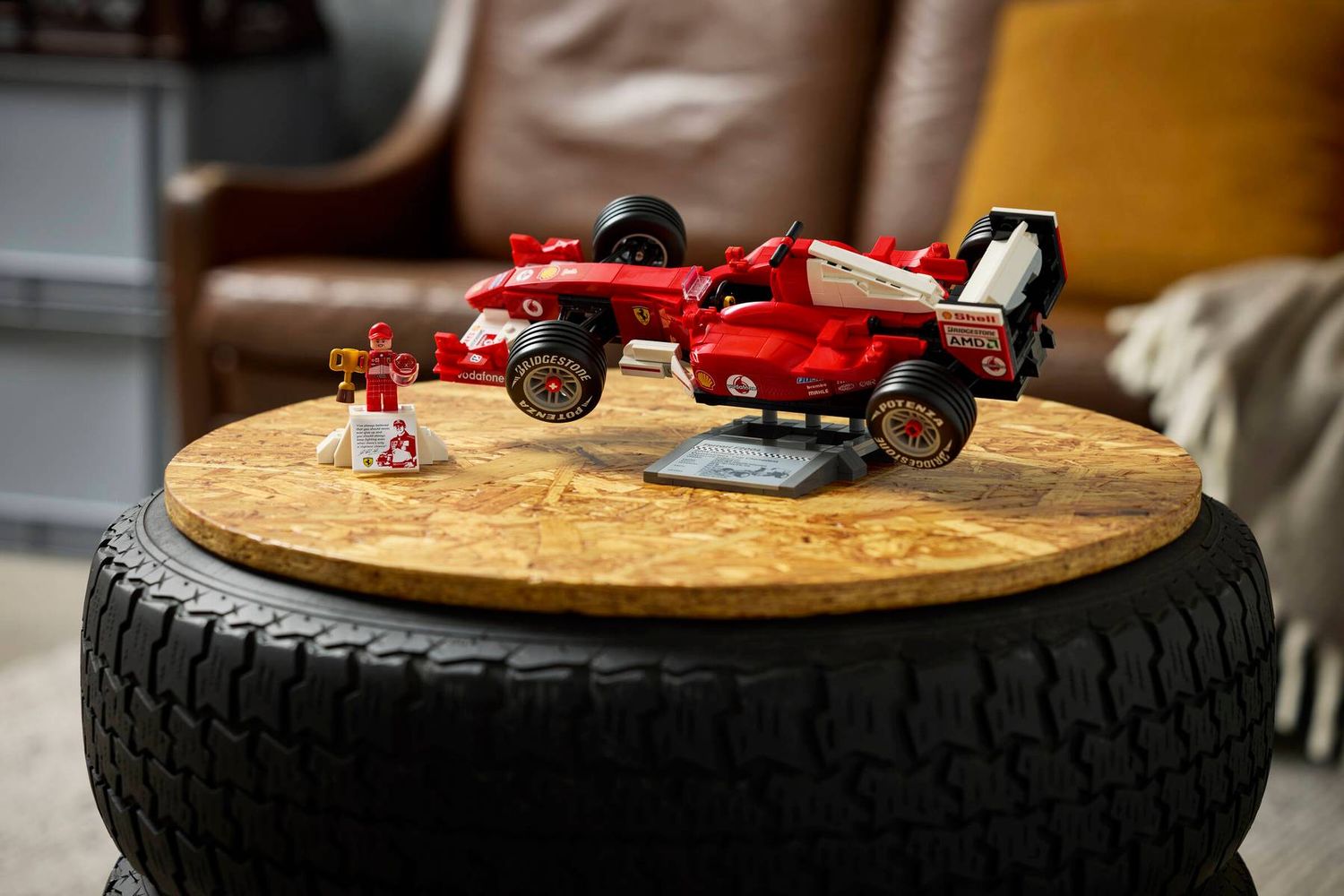 Lego - Ferrari F2004 en Michael Schumacher