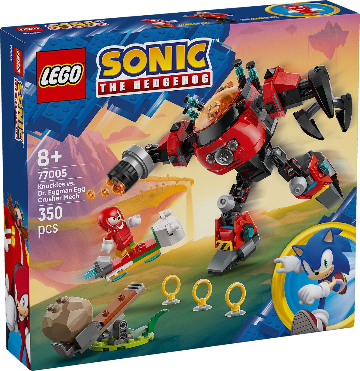 LEGO Sonic – Knuckles vs. Dr. Eggman Egg Crusher Mecha
