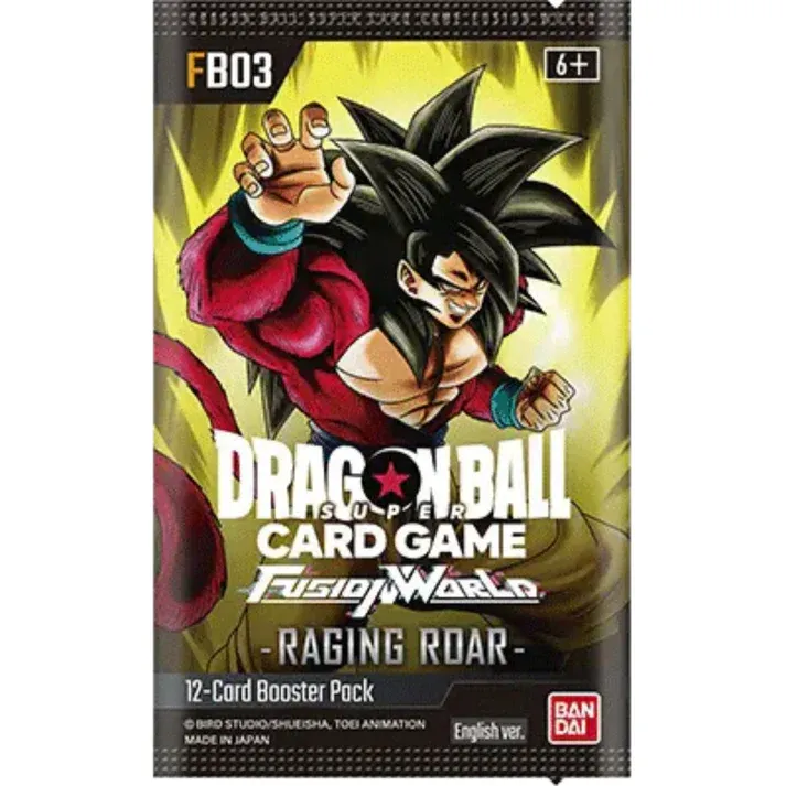 Dragon Ball Super Fusion World Raging Roar Booster Pack FB03