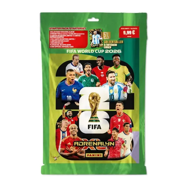 FIFA World Cup 2026™ Adrenalyn XL™ – Starter Pack Trading Cards