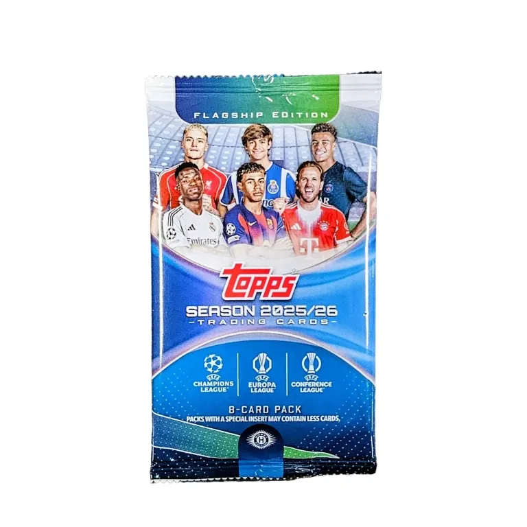 Topps 2025/2026 UEFA Club Competitions Booster Pack