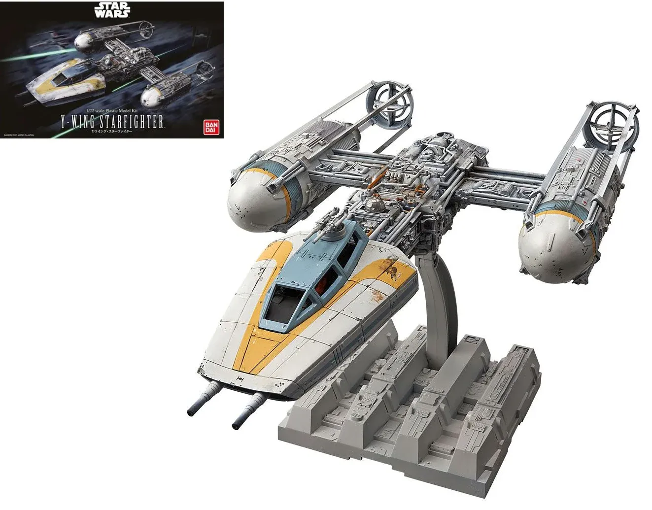 STAR WARS – Y-Wing Starfighter – Model Kit 1/72 (22 cm)