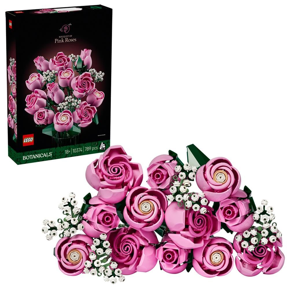 Lego 10374 Botanicals Roze Rozenboeket