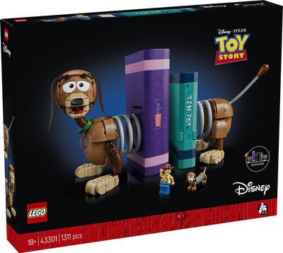 LEGO 43301 Disney Toy Story Slinky Hond boekensteunen