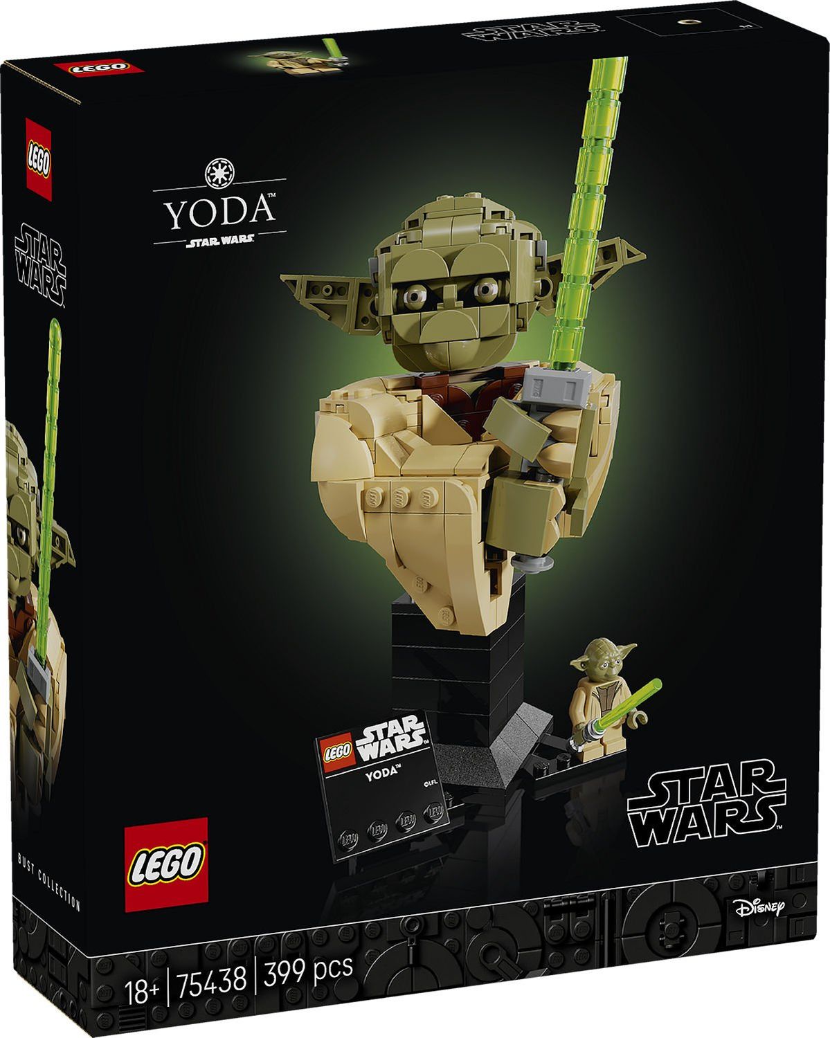 LEGO 75438 Star Wars Yoda buste
