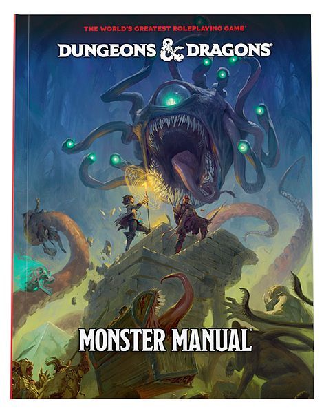 Dungeons &amp; Dragons RPG – Monster Manual 2024 (Hard Cover)