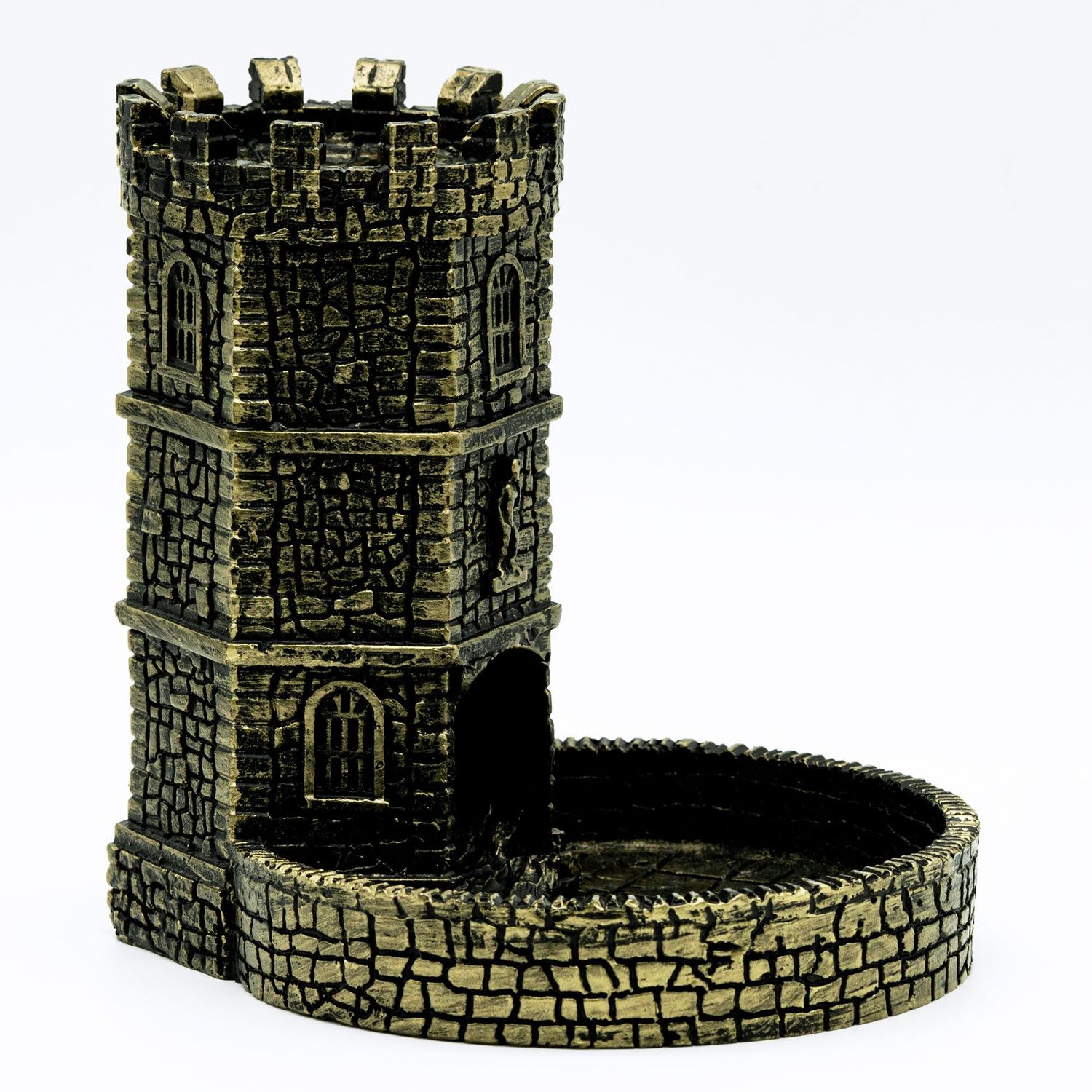 Dice Tower – Solid Gold