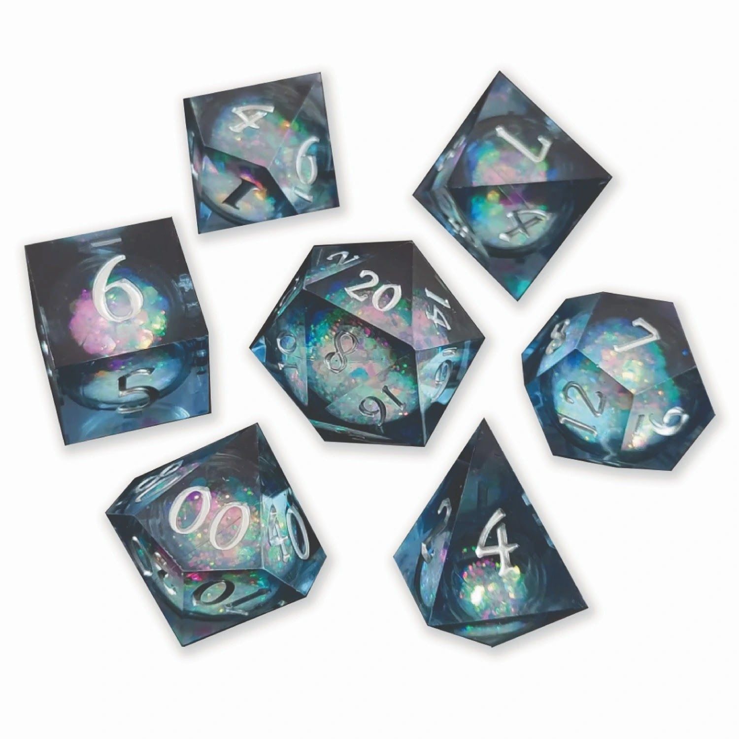 Polydice – Nightglass – Set 7 stuks