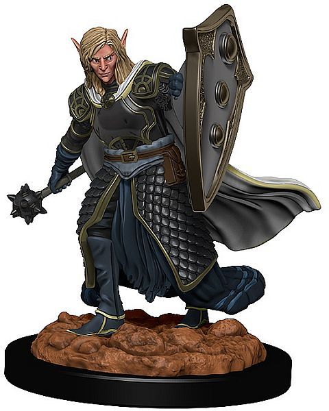 D&amp;D – Icons of the Realms Premium Miniature: Elf Male Cleric