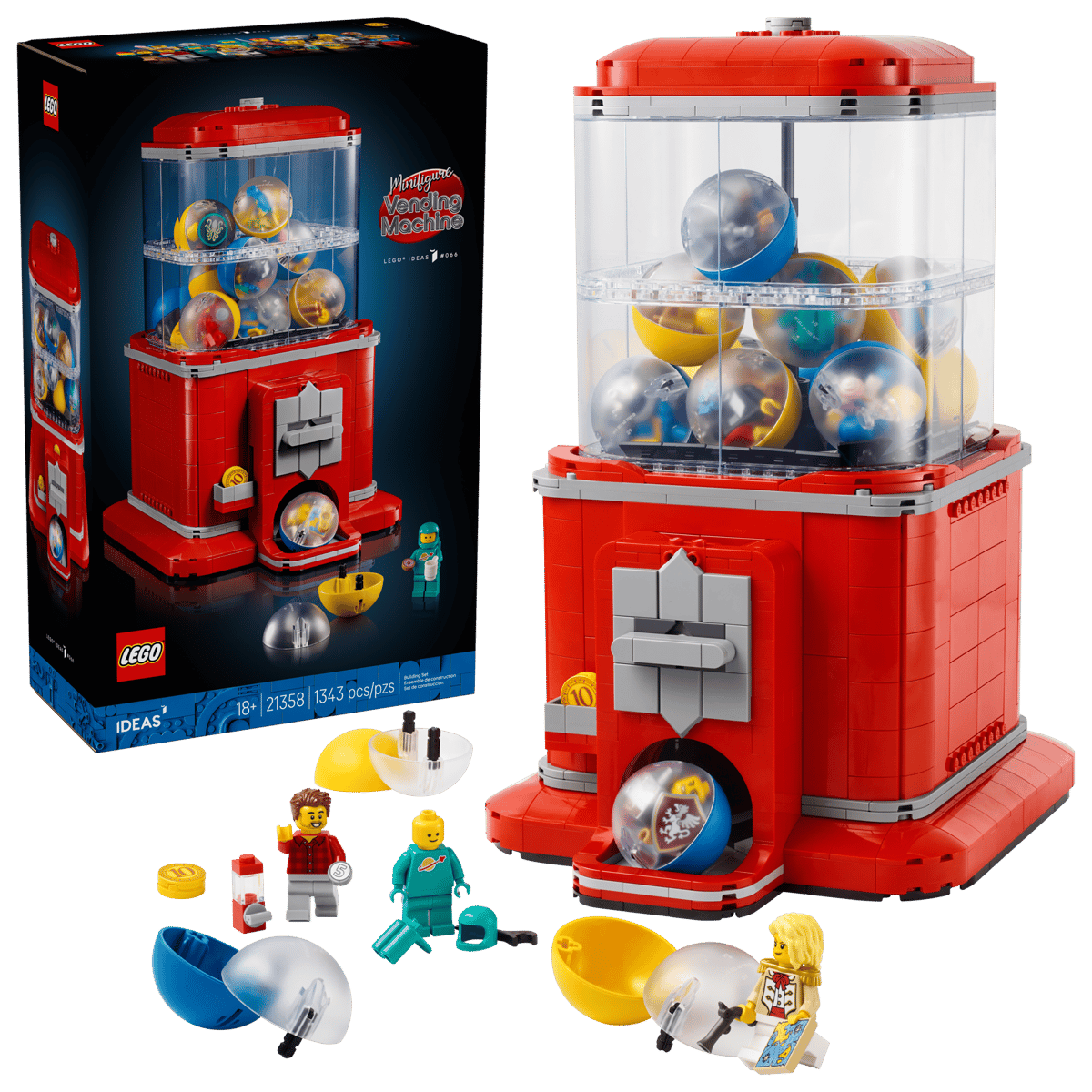 LEGO® Ideas – Minifigure Vending Machine (21358)