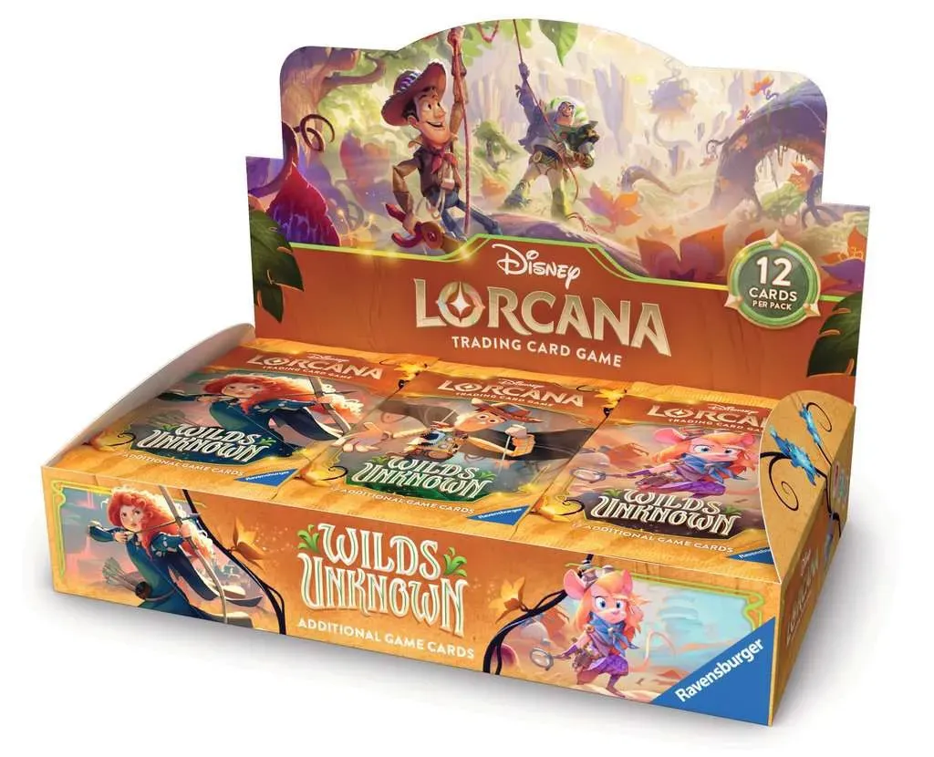 Disney Lorcana: Wilds Unknown – Booster Display (24 packs) | Engelstalig