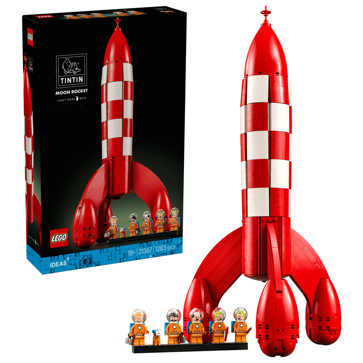 Lego Ideas Tintin moon rocket #21367