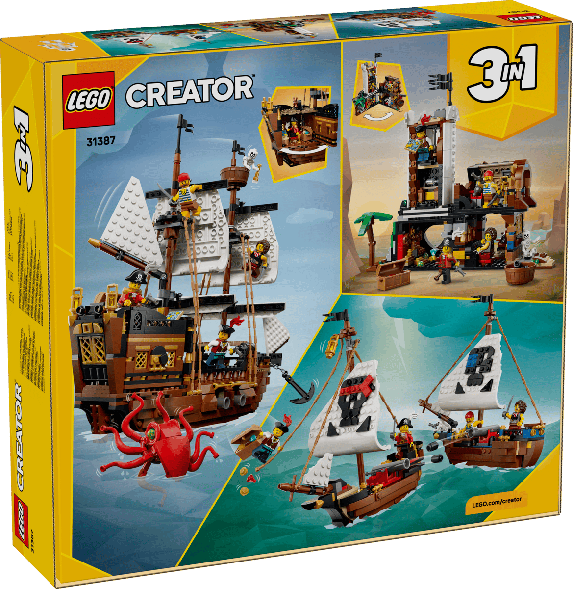 Lego Creator Iconic Pirate Ship #31387