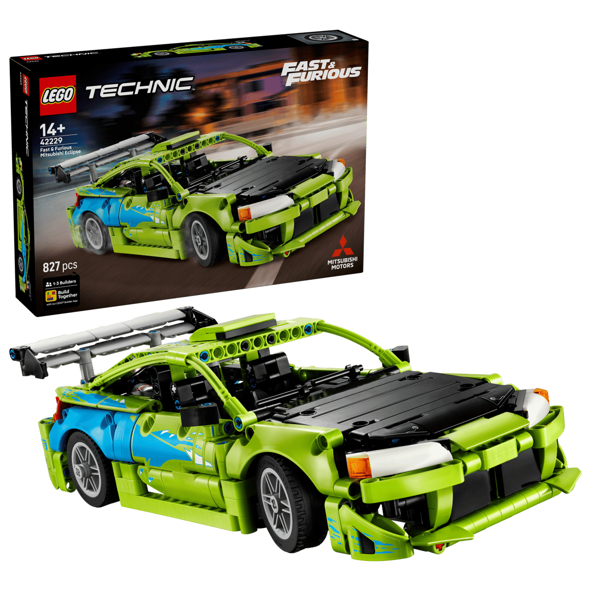 LEGO Technic Fast and Furious Mitsubishi Eclipse #42229