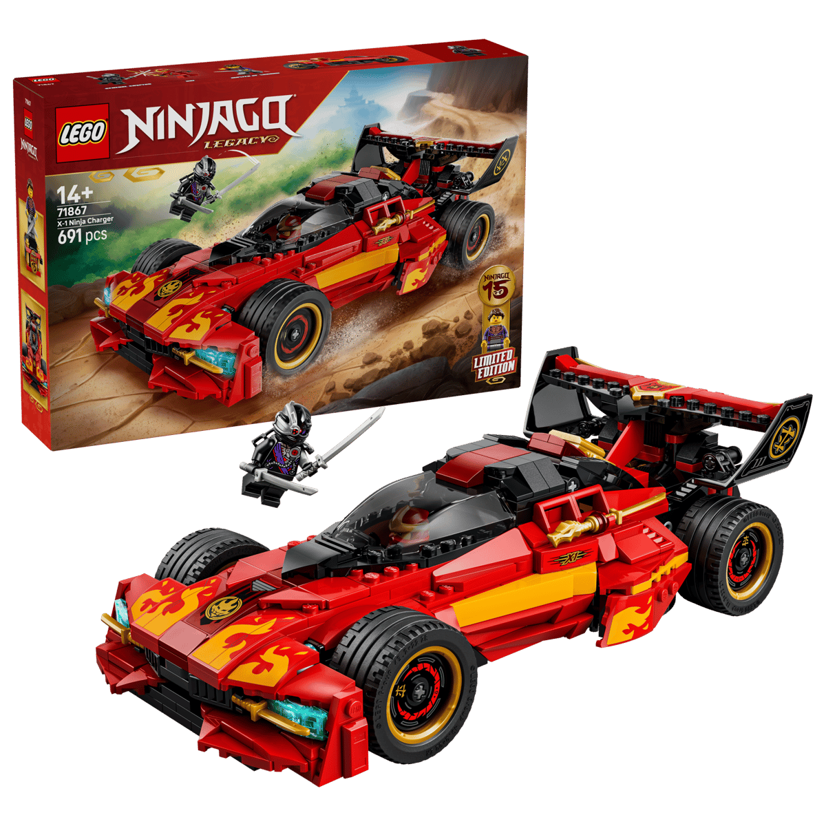Lego Ninjago X-1 Ninja Charger #71867