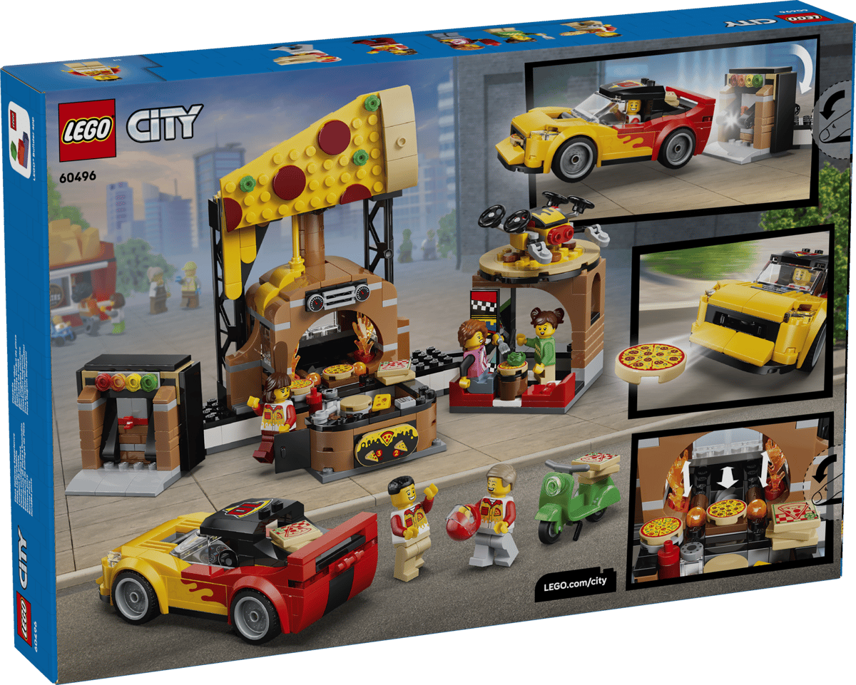 LEGO City Pizza Central with Vehicles (60496)