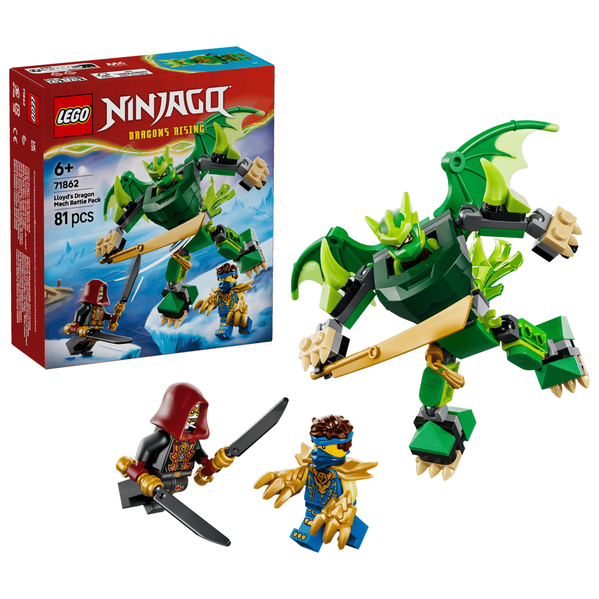 Lego Ninjago - Lloyd's Dragon Mech Battle pack #71862