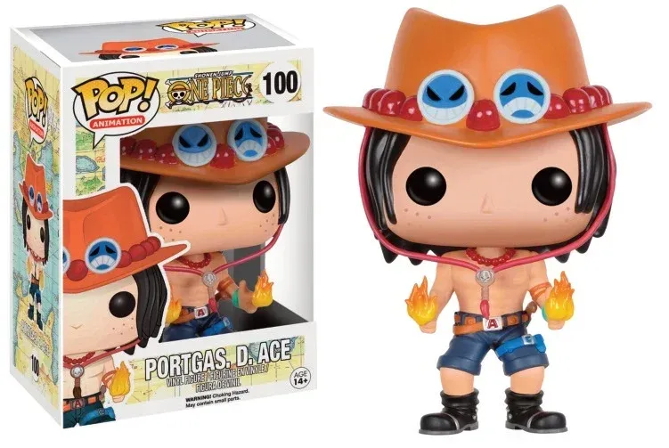Funko ONE PIECE - POP N° 100 - Portgas D. Ace