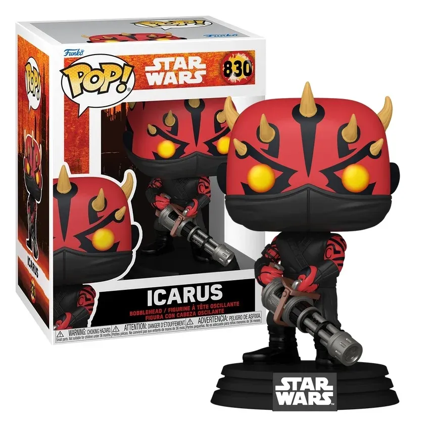 Funko - DARTH MAUL - POP Star Wars N° 830 - Icarus