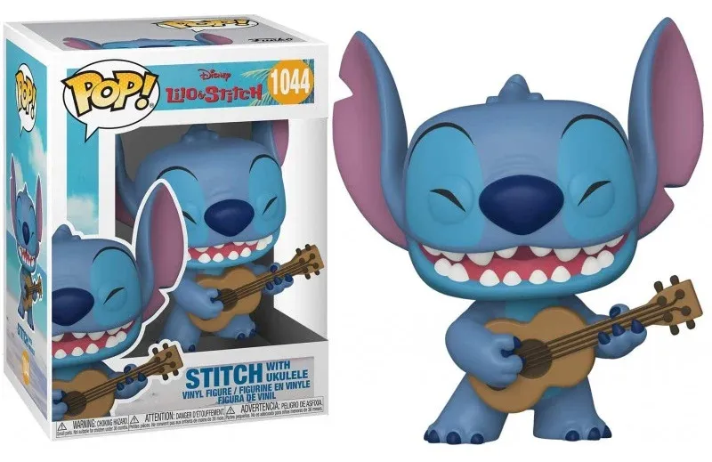 Funko - LILO &amp; STITCH - POP N° 1044 - Stitch w/Ukelele