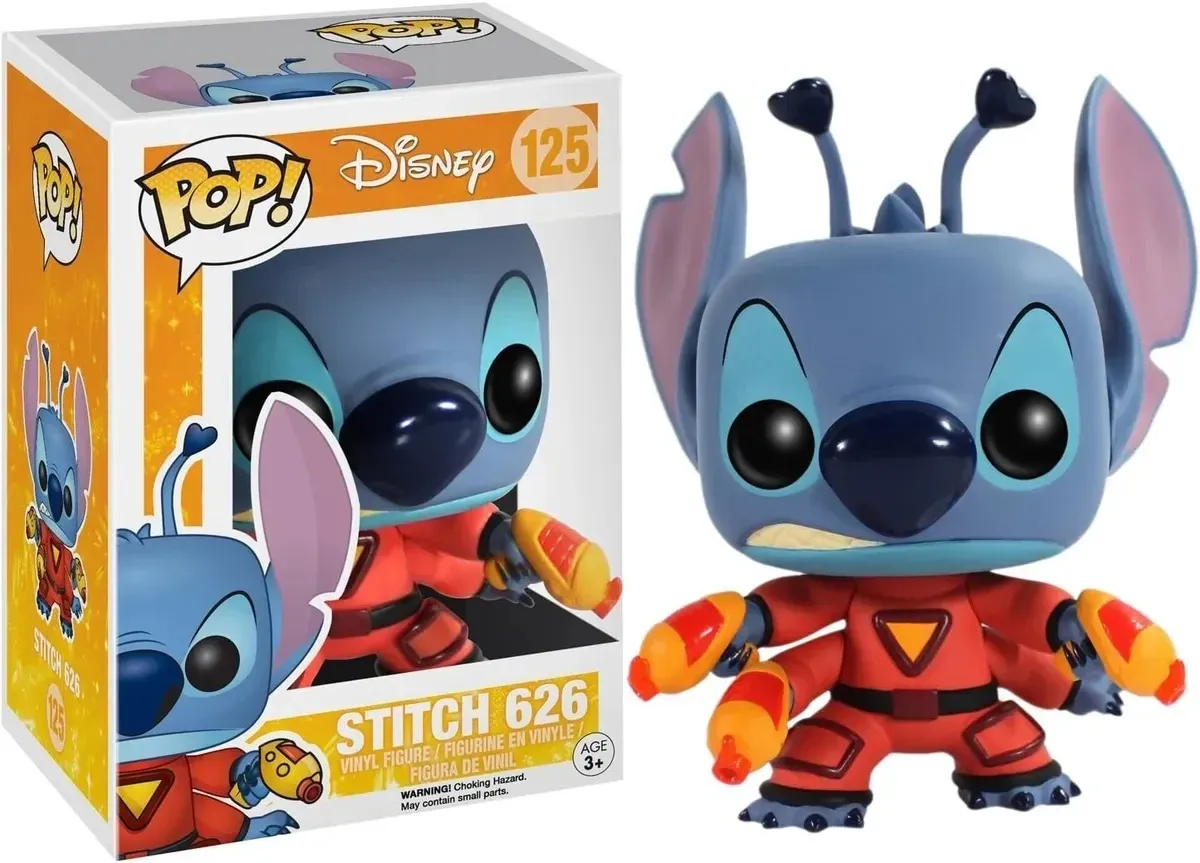 Funko - DISNEY - POP N° 125 - Lilo &amp; Stich - Stitch 626