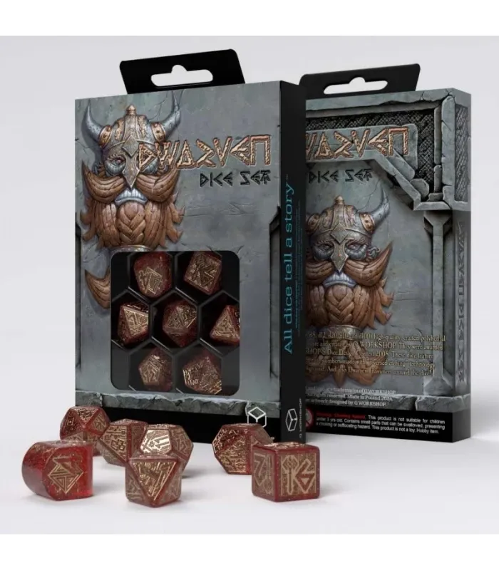 Dwarven Dice Set: Jewels