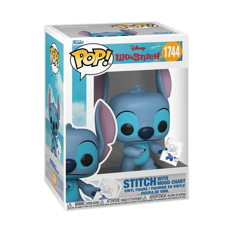 LILO &amp; STITCH – POP Disney N° 1744 – Stitch with Mood Chart