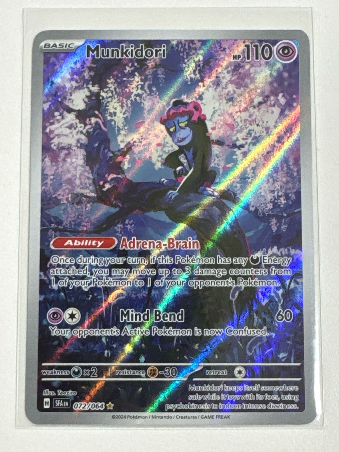 Pokemon TCG : Munkidori (SFA 072) NM
