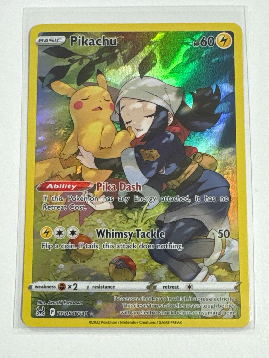 Pokemon TCG : Pikachu (LOR TG05) NM